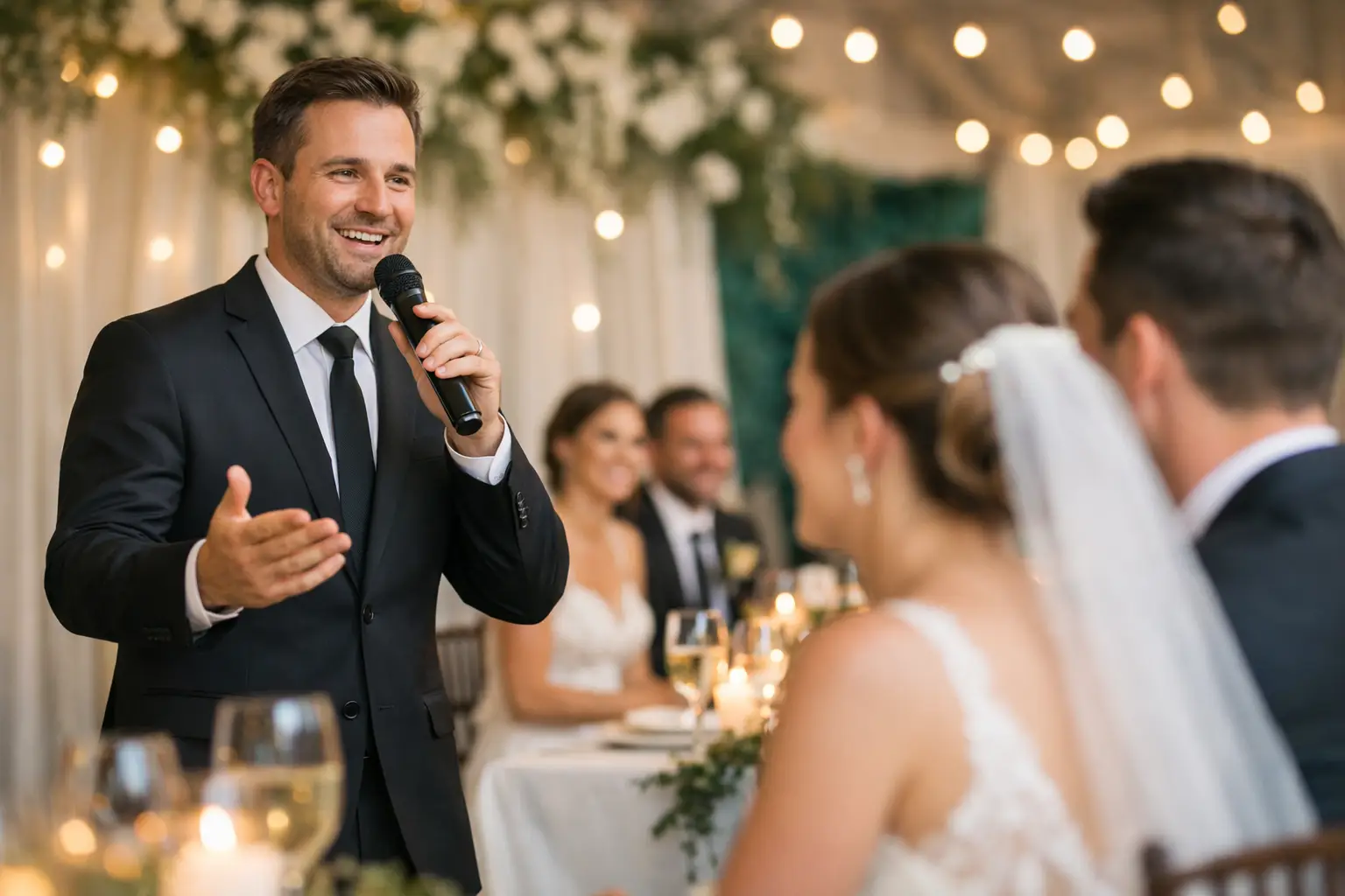 MC Services for Weddings That Keep It Moving