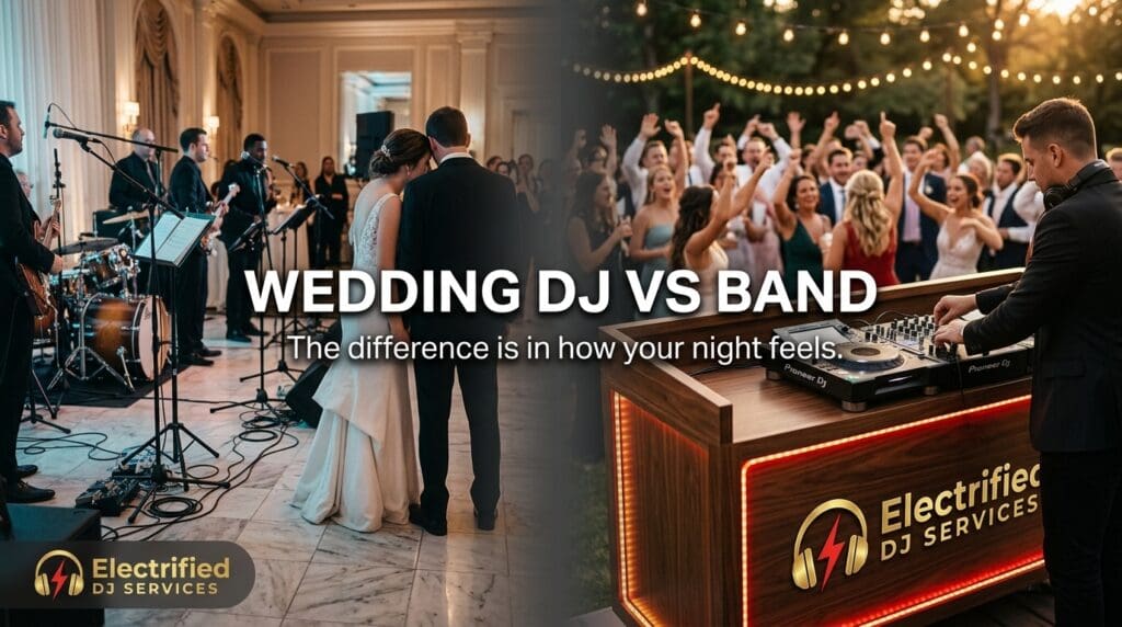 Wedding DJ vs. Band: The Smart Path to a Packed Dance Floor in Northern NJ