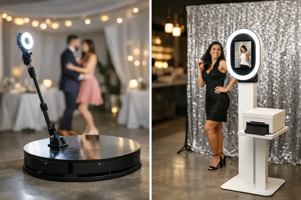 360 Booth Versus Selfie Station for Events