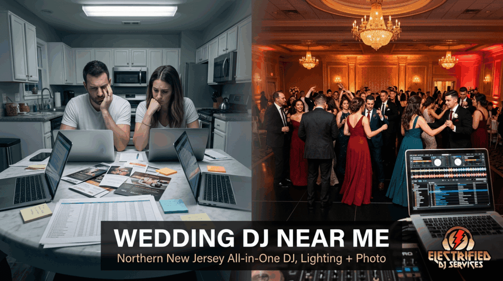 Wedding DJ Near Me: Why Local, All-In-One Entertainment Makes Your NJ Reception Flow
