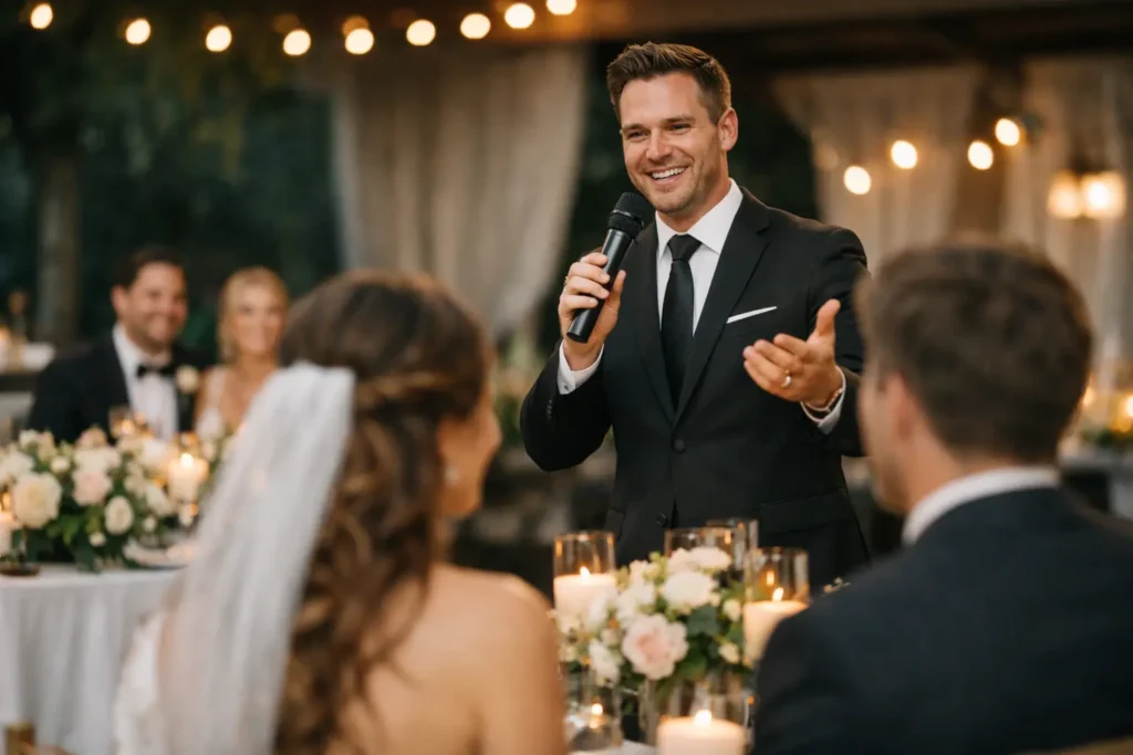 What Does a Wedding MC Do at Your Reception?