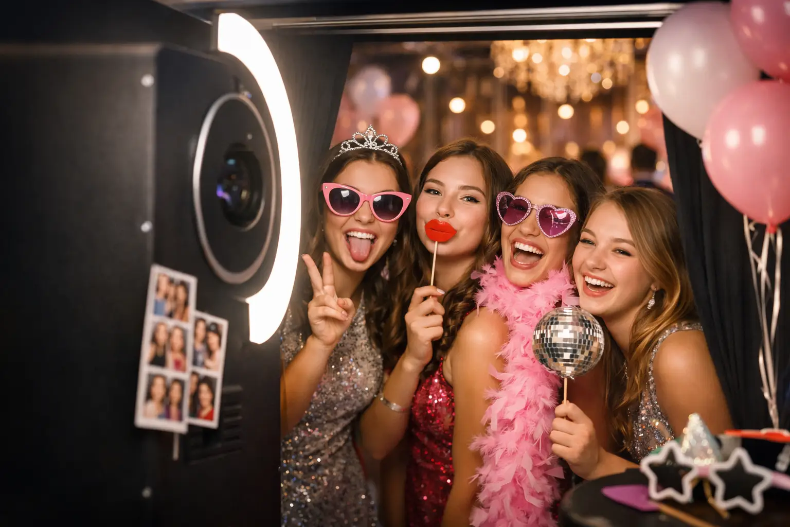 Sweet Sixteen Photo Booth Rental That Brings Energy